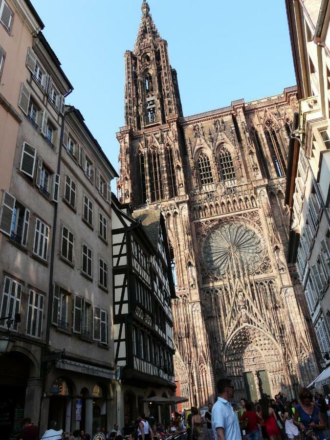 Ferienwohnung Cathedrale Straßburg Exterior foto